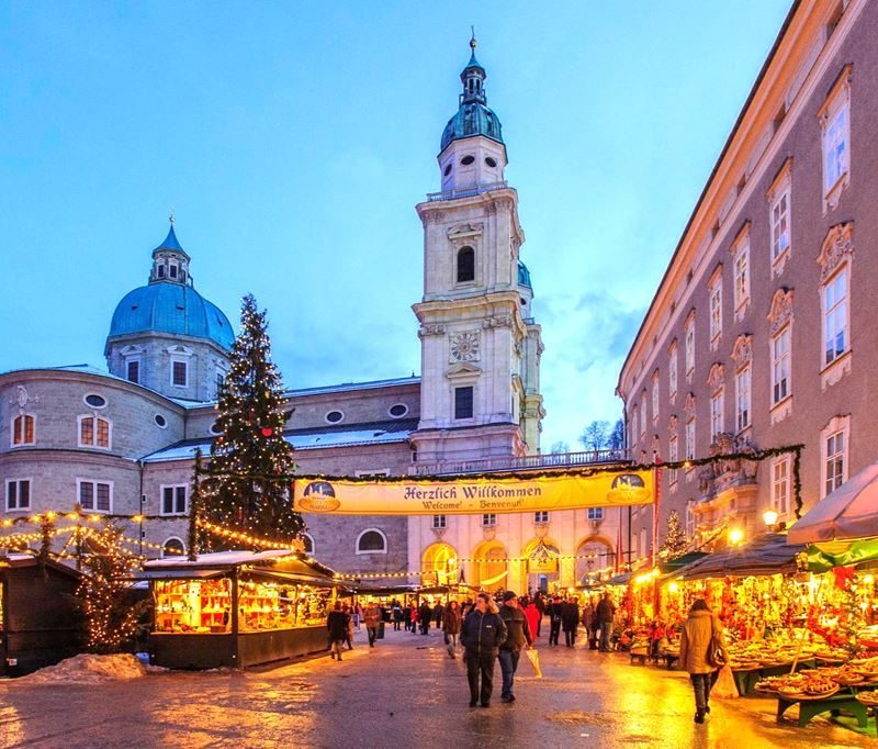 Adventní Salzburg a kouzelná jezera