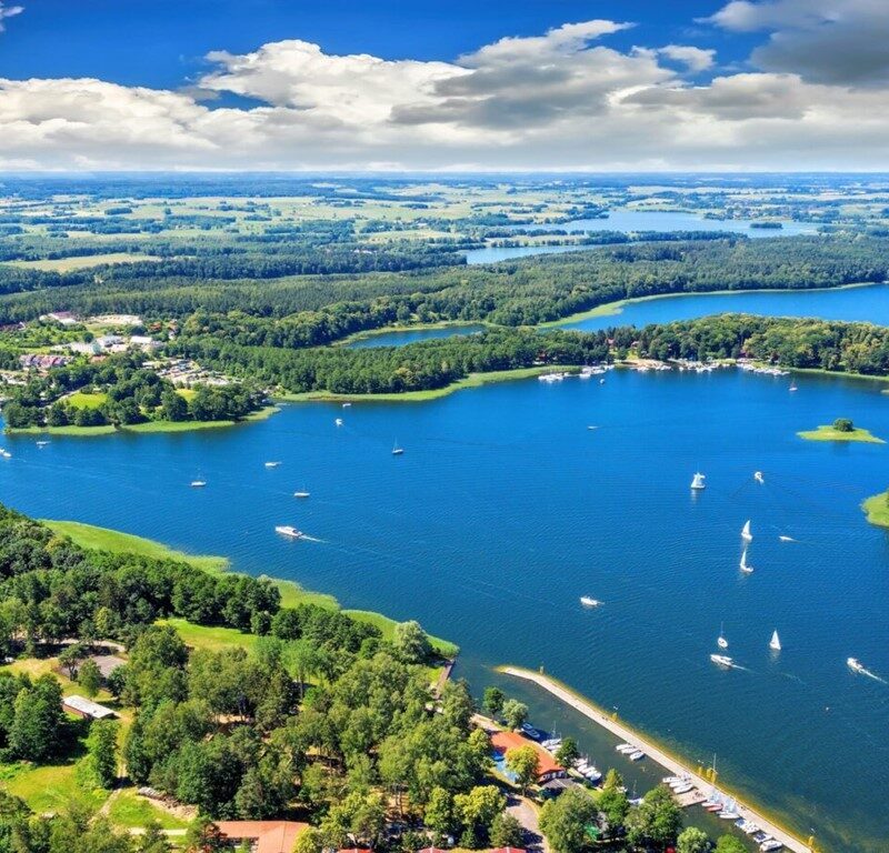 Kouzelná Mazurská jezera na kole