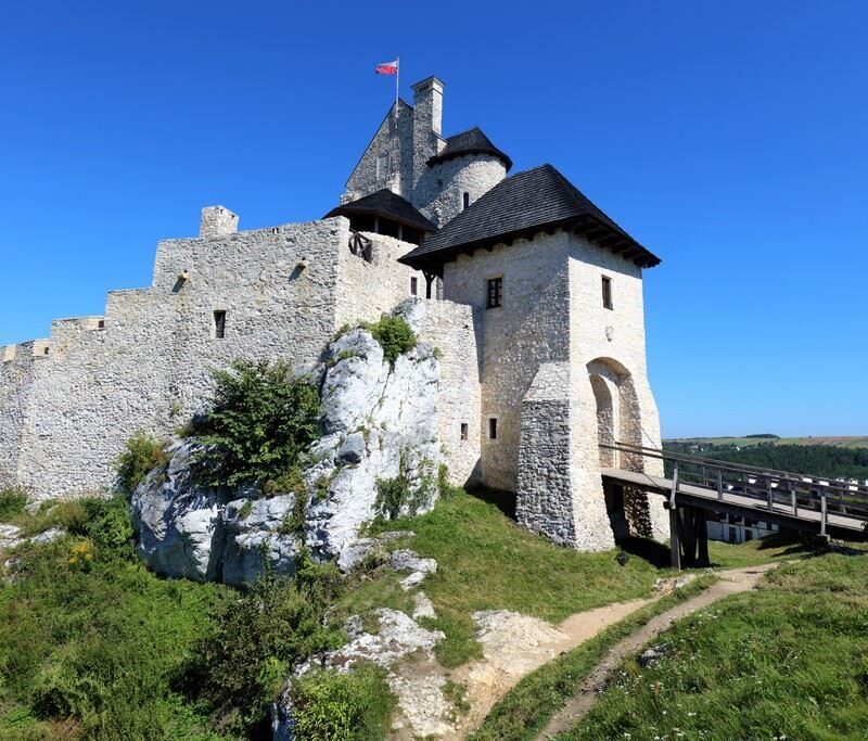 Středověké hrady mezi Krakovem a Czestochovou