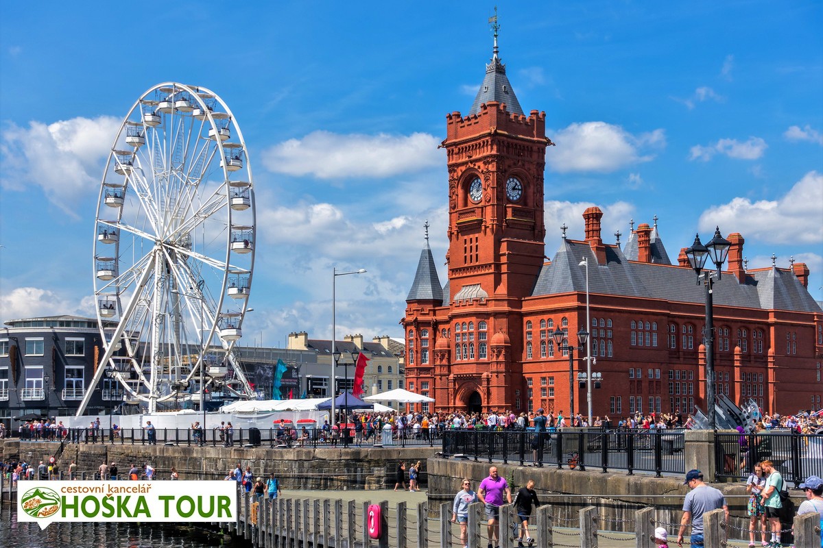 centrum-mesta-cardiff-wales-ve-velke-britanii