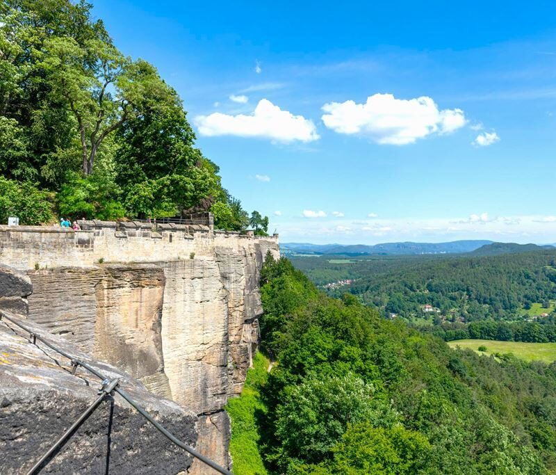Saské Švýcarsko II: stolové hory a Königstein
